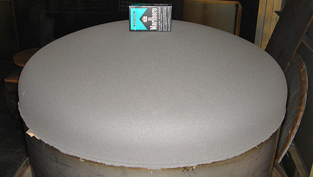 大型のアルミ鍋を電磁調理器にかかる様な表面処理